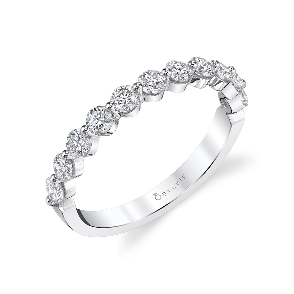 Diamond Wedding Bands  -  Women'