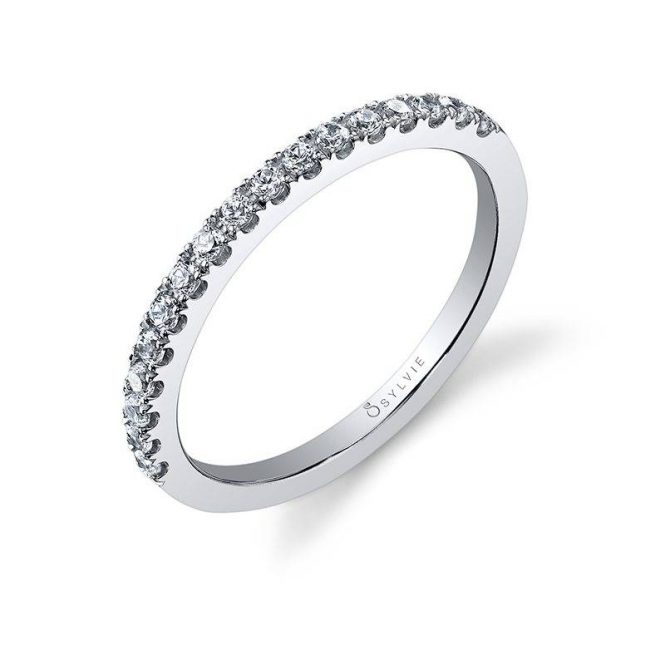 Diamond Wedding Bands  -  Women'