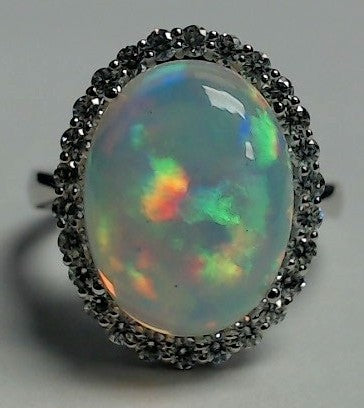 Colored Stone Rings  -  Women'