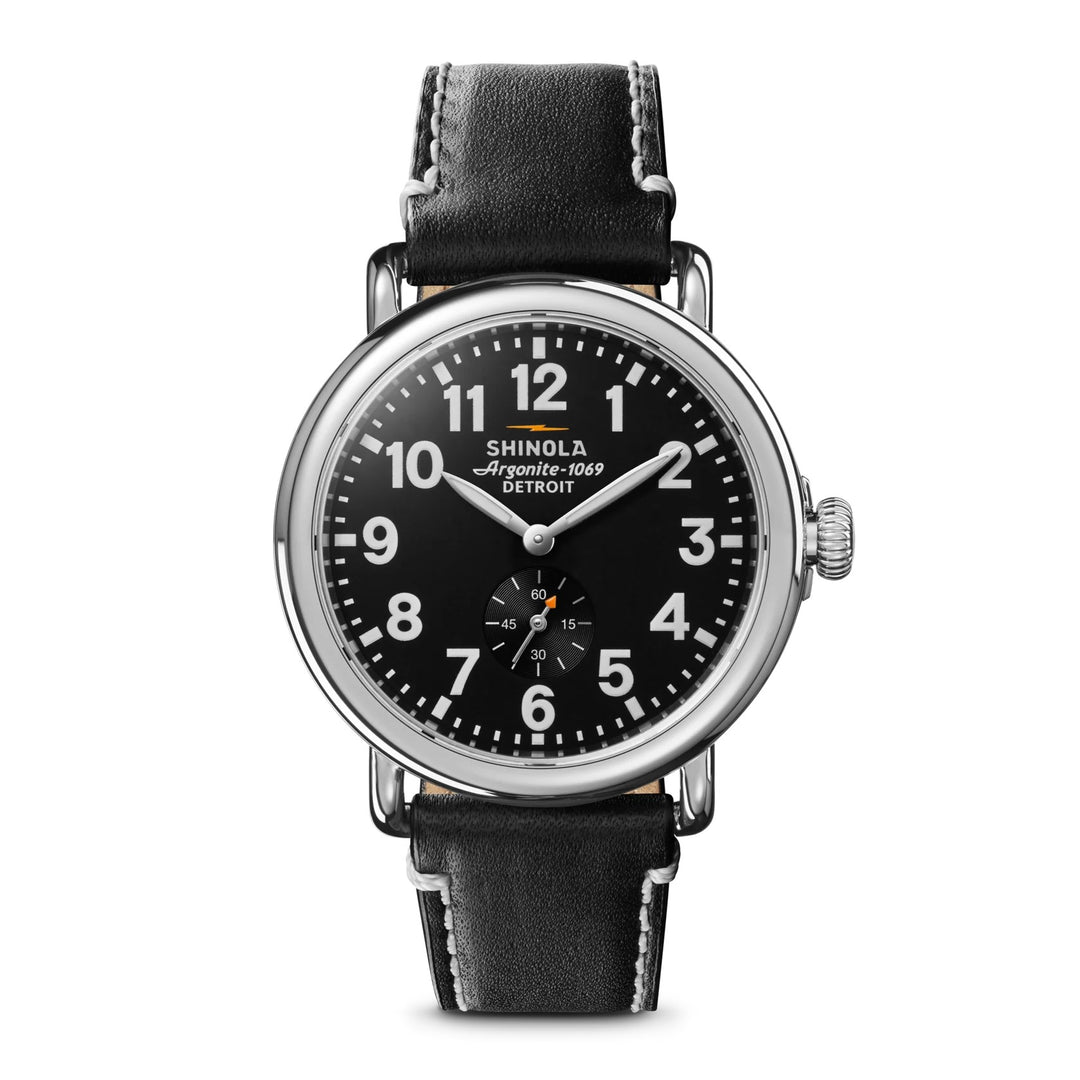 Men's SHINOLA, Runwell Argonite 1069 Quartz Black 50m