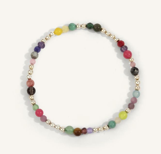 Colored Stone Bracelet