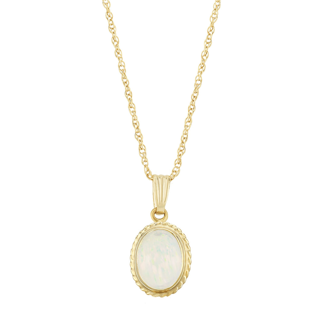 Colored Stone Pendant