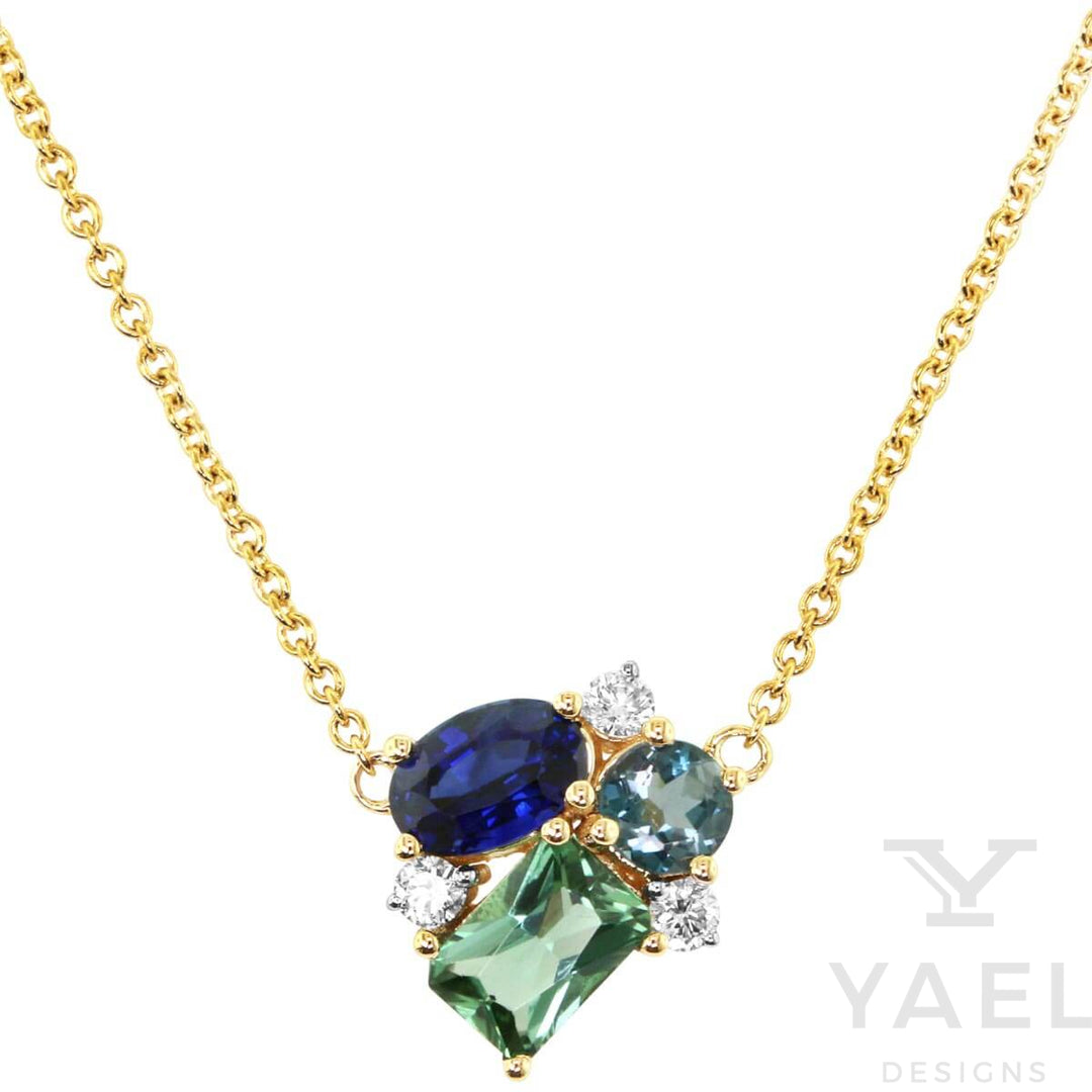 Colored Stone Pendant