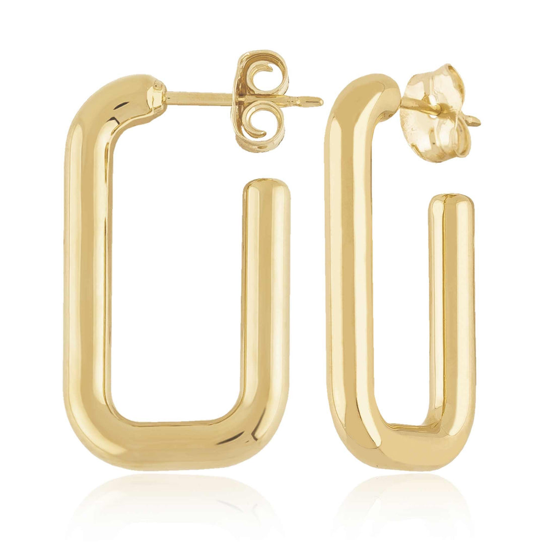 Vermeil Small Hoop Sterling Silver Yellow