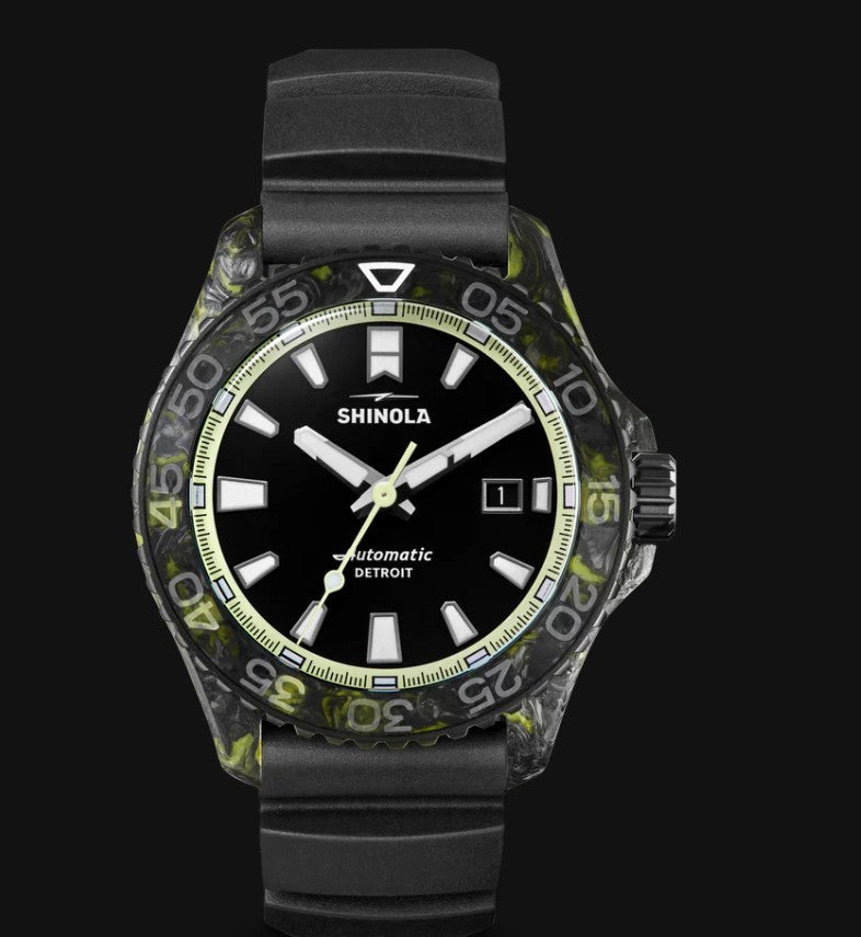 Men's SHINOLA, Monster Sellita SW200-1 Black 300m