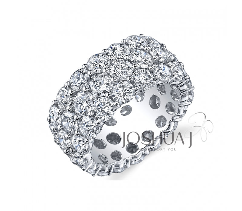 Diamond Wedding Bands  -  Women'