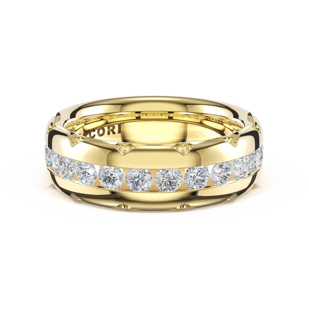 Diamond Wedding Bands  -  Women'