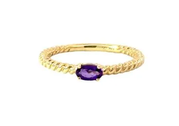 Colored Stone Rings  -  Women'