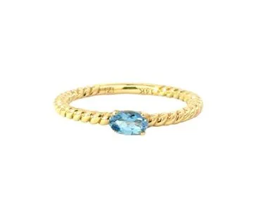 Colored Stone Rings  -  Women'