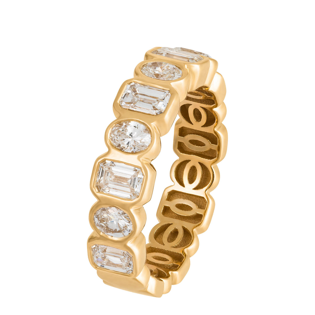 Diamond Wedding Bands  -  Women'