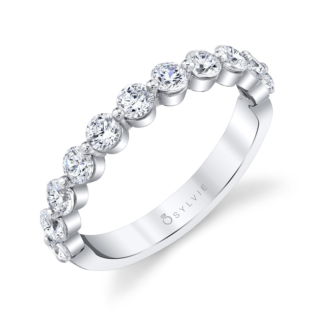 Diamond Wedding Bands  -  Women'