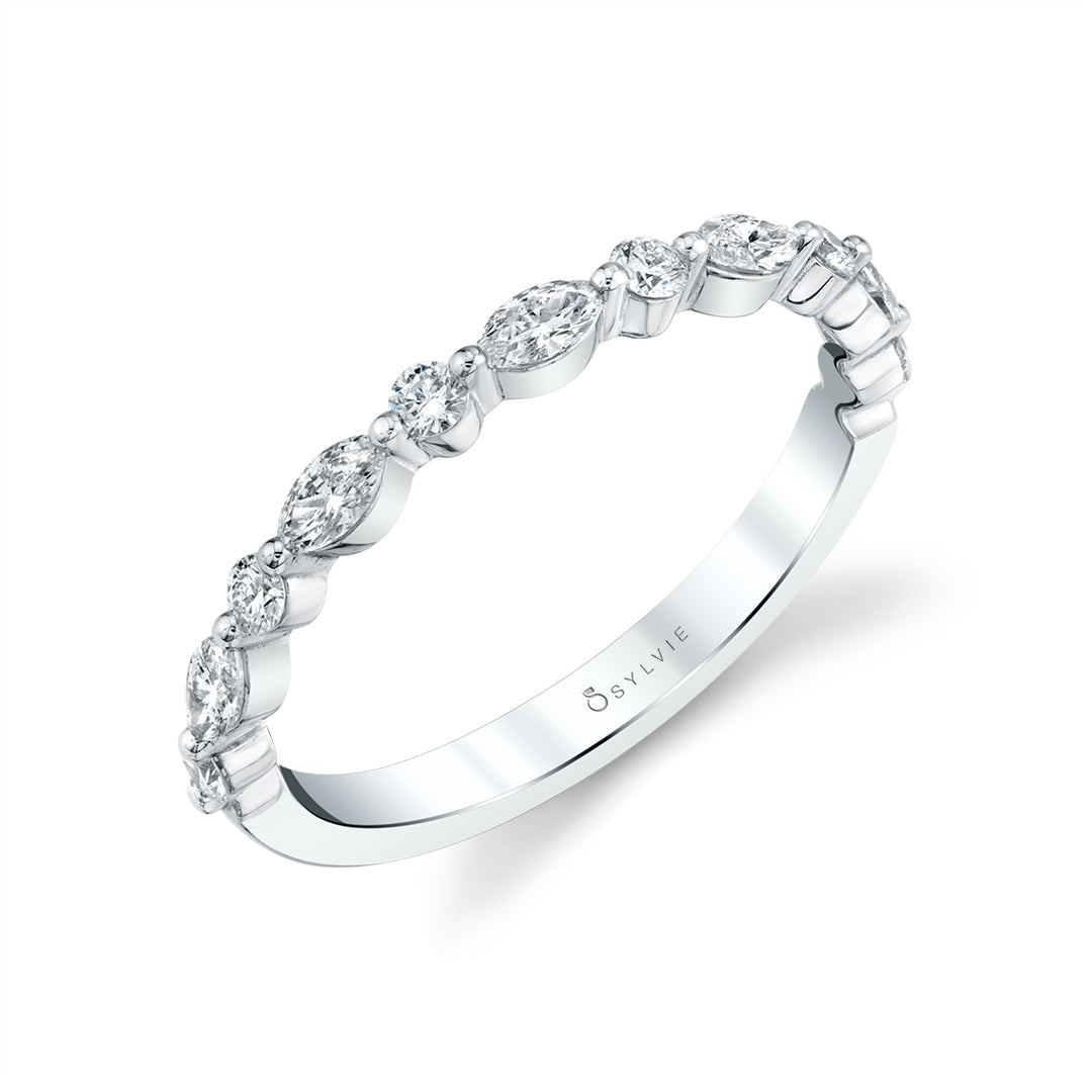 Diamond Wedding Bands  -  Women'