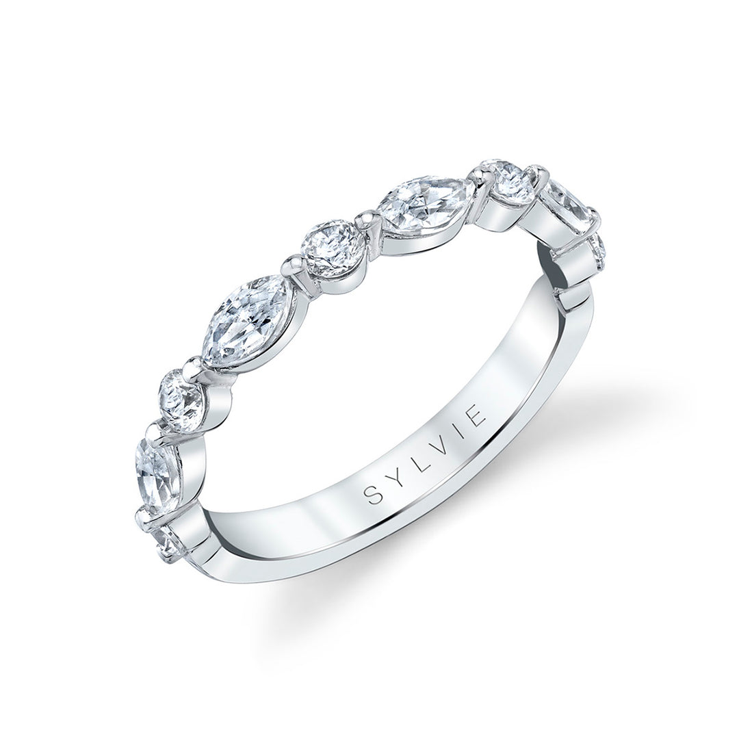 Diamond Wedding Bands  -  Women'