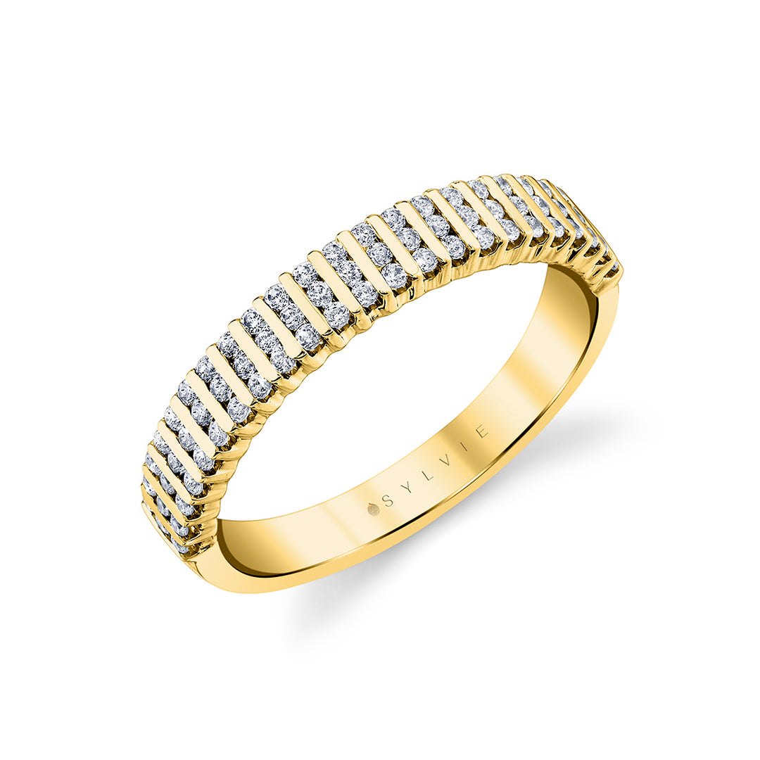 Diamond Wedding Bands  -  Women'