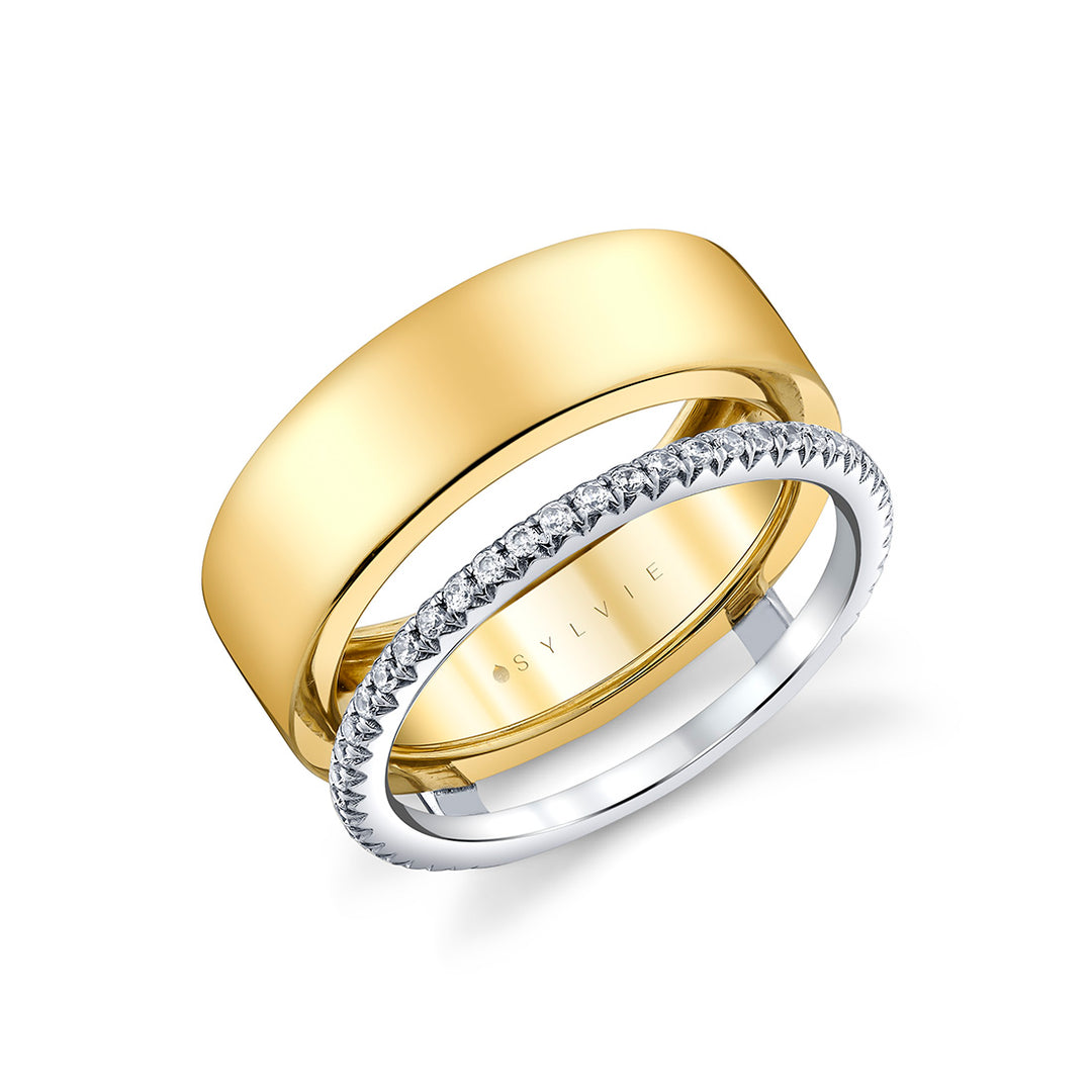 Diamond Wedding Bands  -  Women'