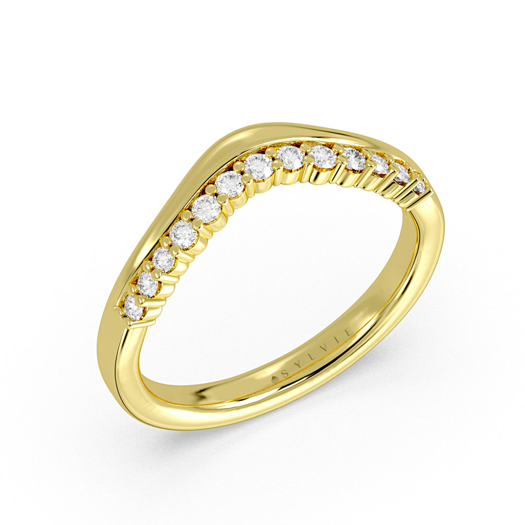 Diamond Wedding Bands  -  Women'