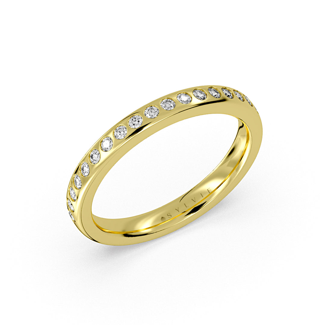 Diamond Wedding Bands  -  Women'