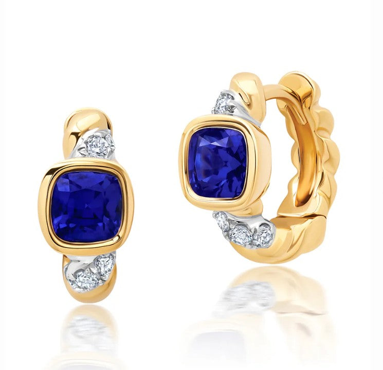Colored Stone Earring