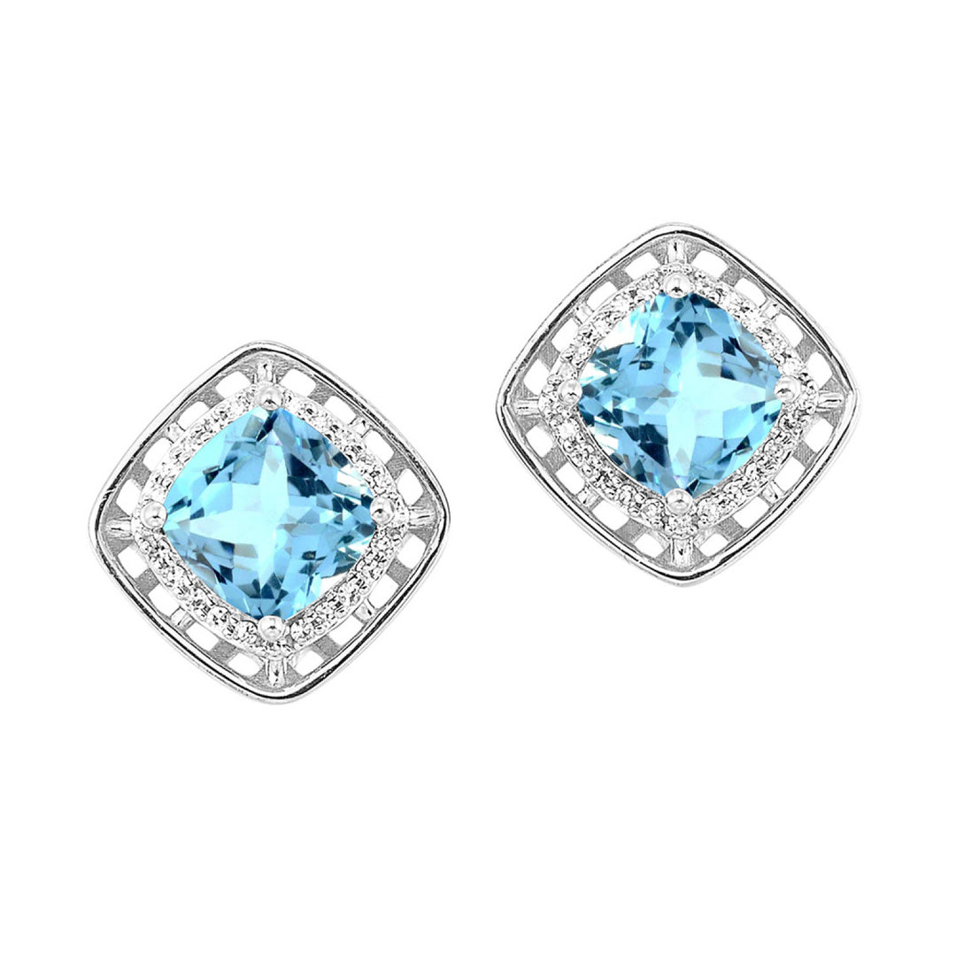 Colored Stone Earring