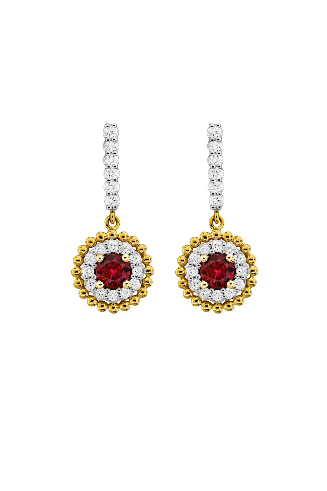 Colored Stone Earring