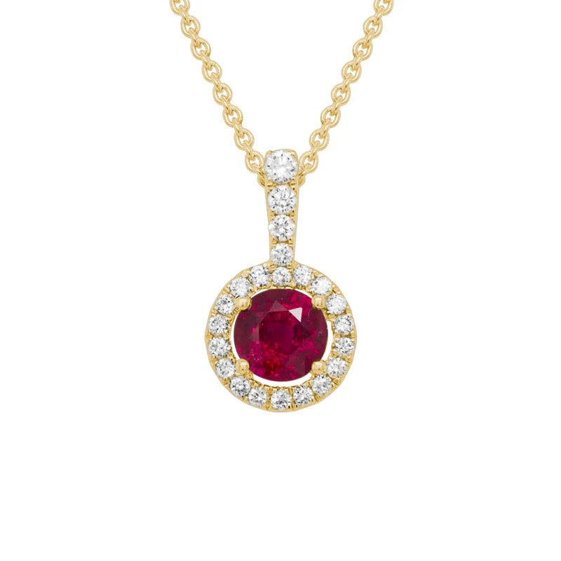 Colored Stone Pendant