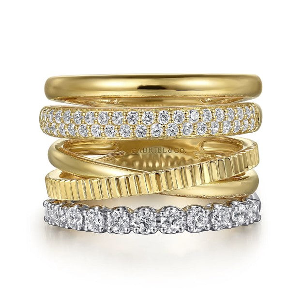 Diamond Fashion Rings  -  Women'