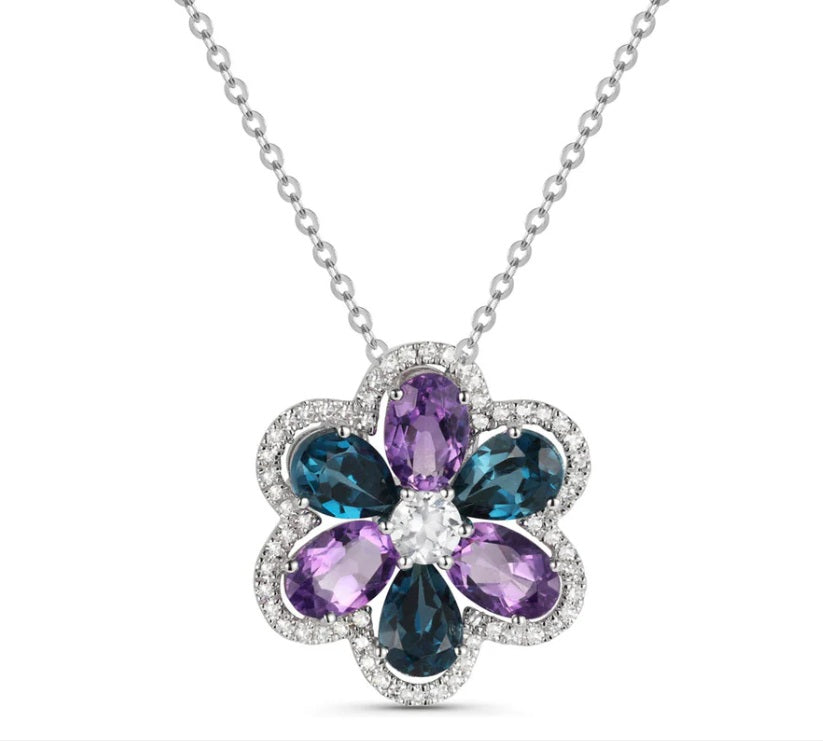 Colored Stone Pendant