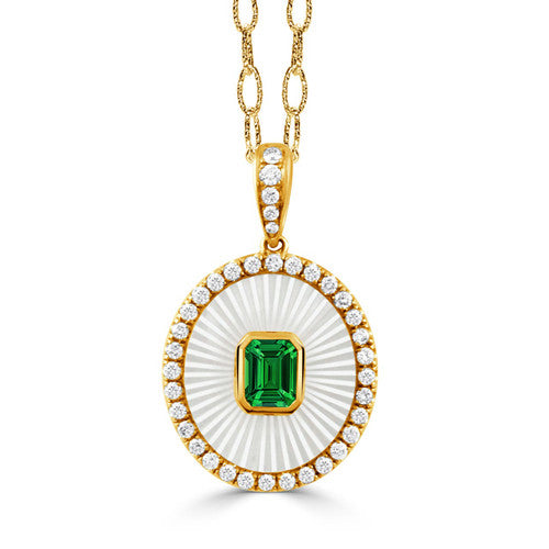 Colored Stone Pendant