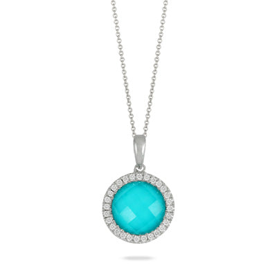 Colored Stone Pendant