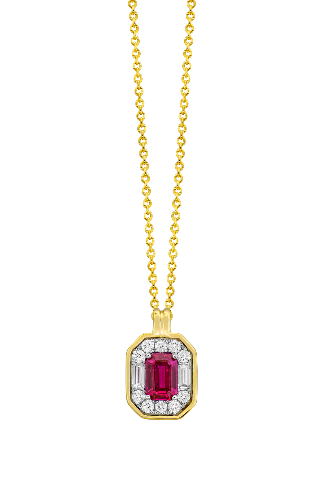 Colored Stone Pendant