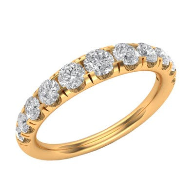 Diamond Wedding Bands  -  Women'