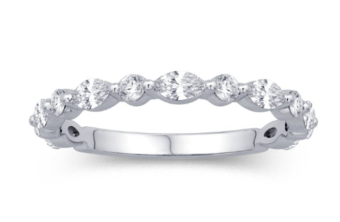 Diamond Wedding Bands  -  Women'