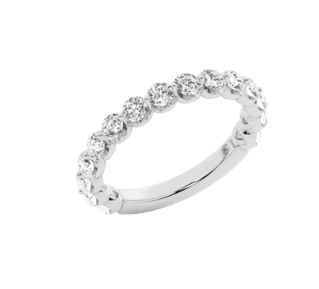 Diamond Wedding Bands  -  Women'