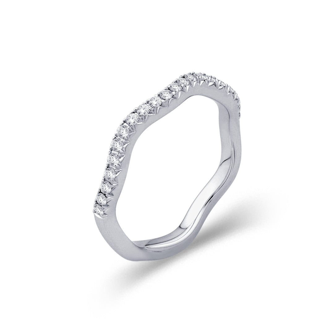 Diamond Wedding Bands  -  Women'