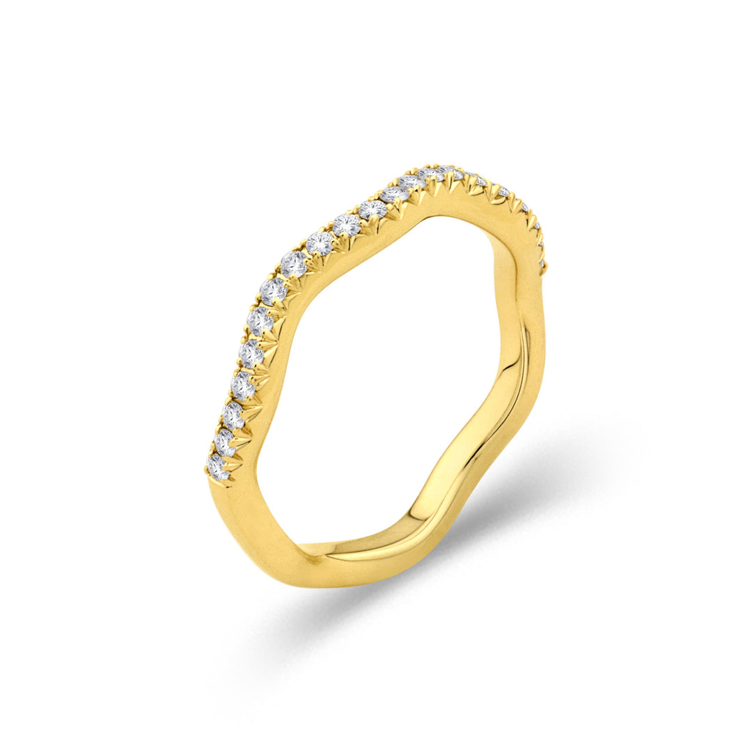 Diamond Wedding Bands  -  Women'