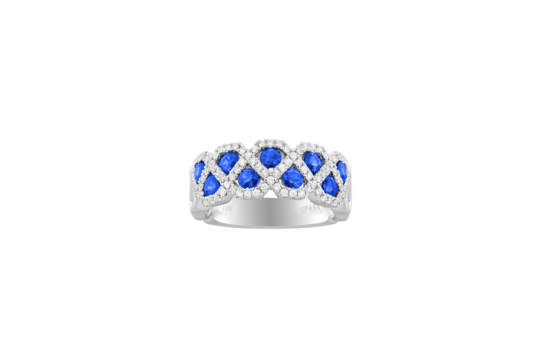 Colored Stone Rings  -  Women'