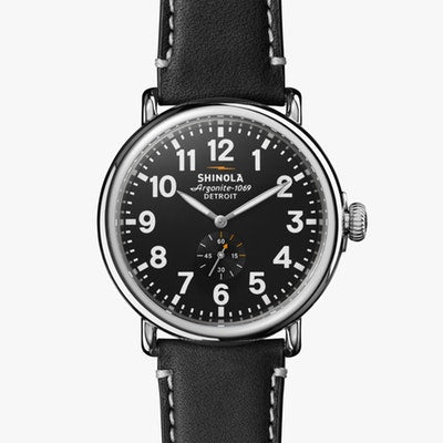 Men's SHINOLA, Runwell Argonite 1069 Quartz Black 50m