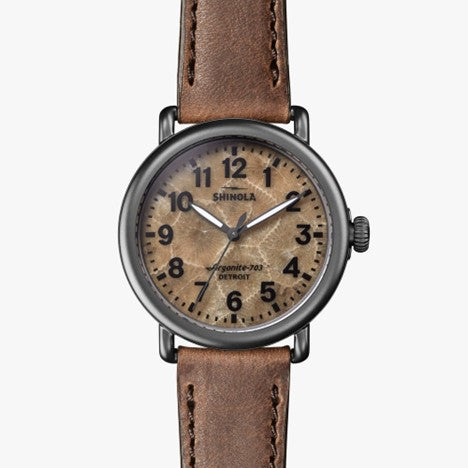 Men's SHINOLA, Runwell Argonite 703 Quartz Black 50m