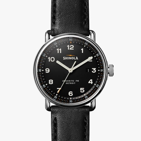 Men's SHINOLA, Canfield Argonite 715 Quartz Black 50m