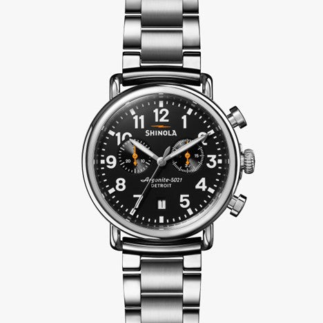 Men's SHINOLA, Runwell Argonite 5021.D Quartz Black 50m