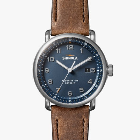 Men's SHINOLA, Canfield Argonite 715 Quartz Blue 50m