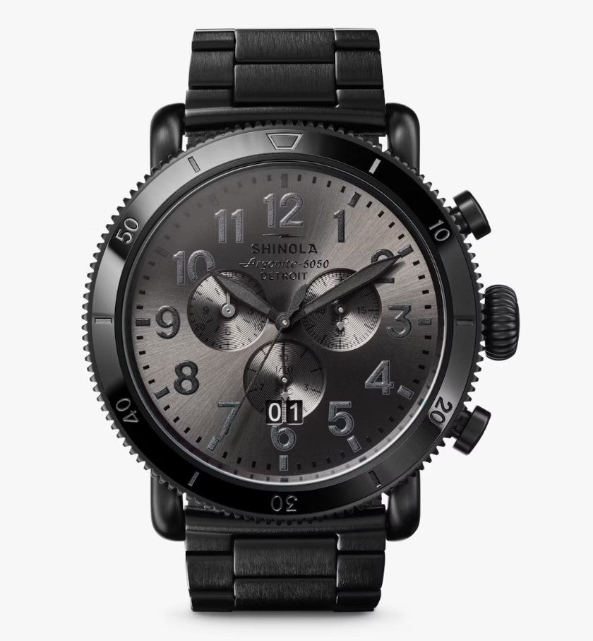 Men's SHINOLA, Runwell Argonite 5050.B Quartz Black 200m