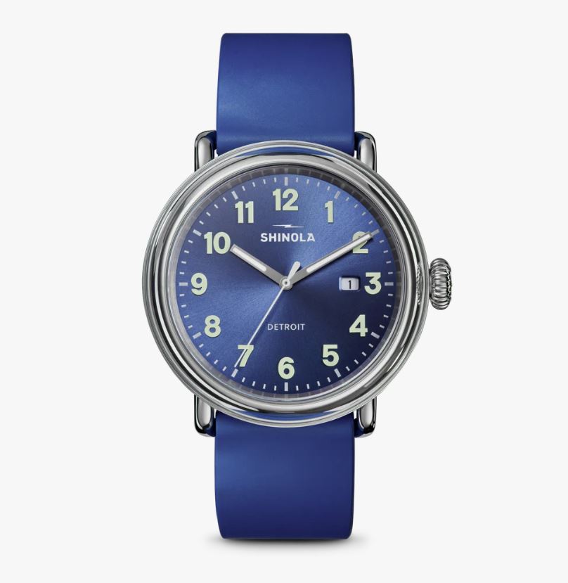 Men's SHINOLA, Detrola Argonite 705 Quartz Blue 50m
