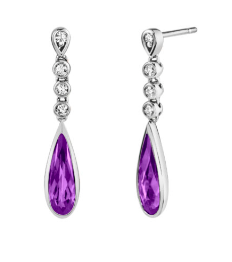 Colored Stone Earring