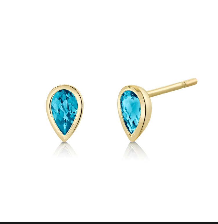 Colored Stone Earring