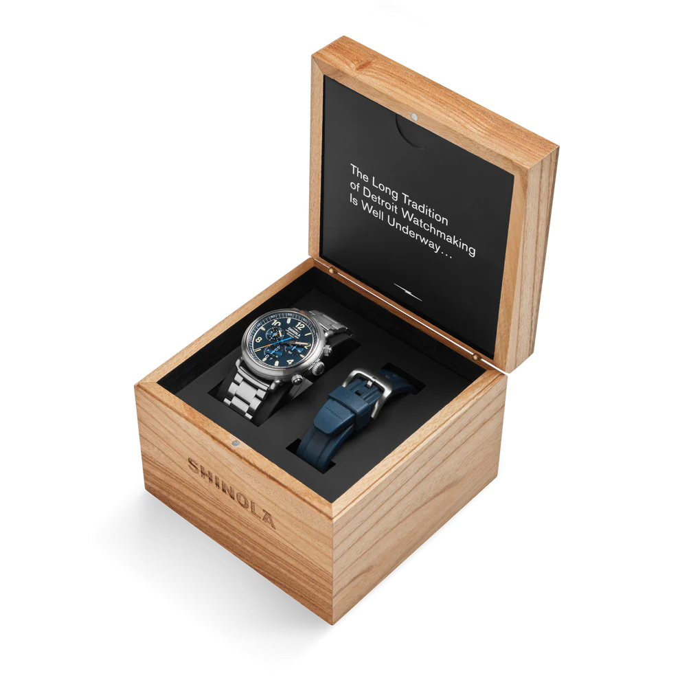 Men's SHINOLA, Runwell Argonite 5050.B Quartz Blue 200m