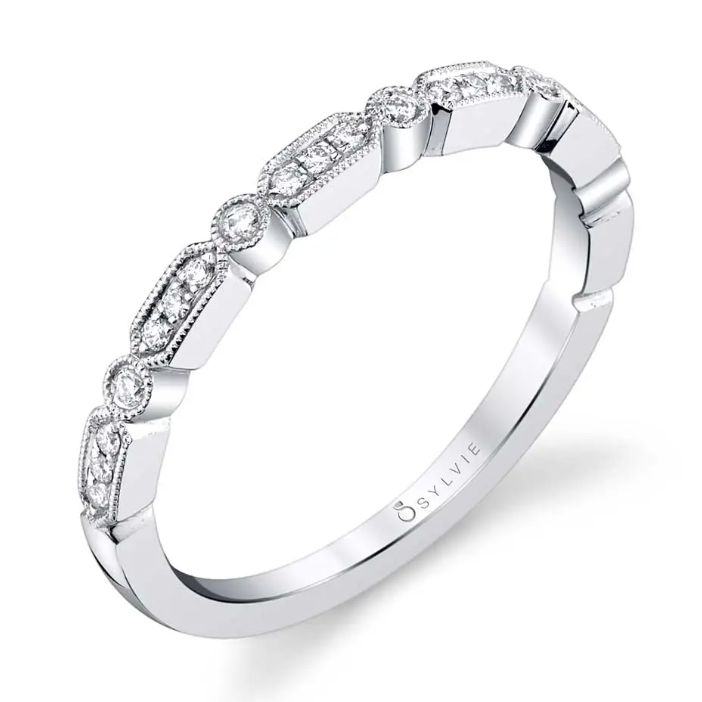 Diamond Wedding Bands  -  Women'