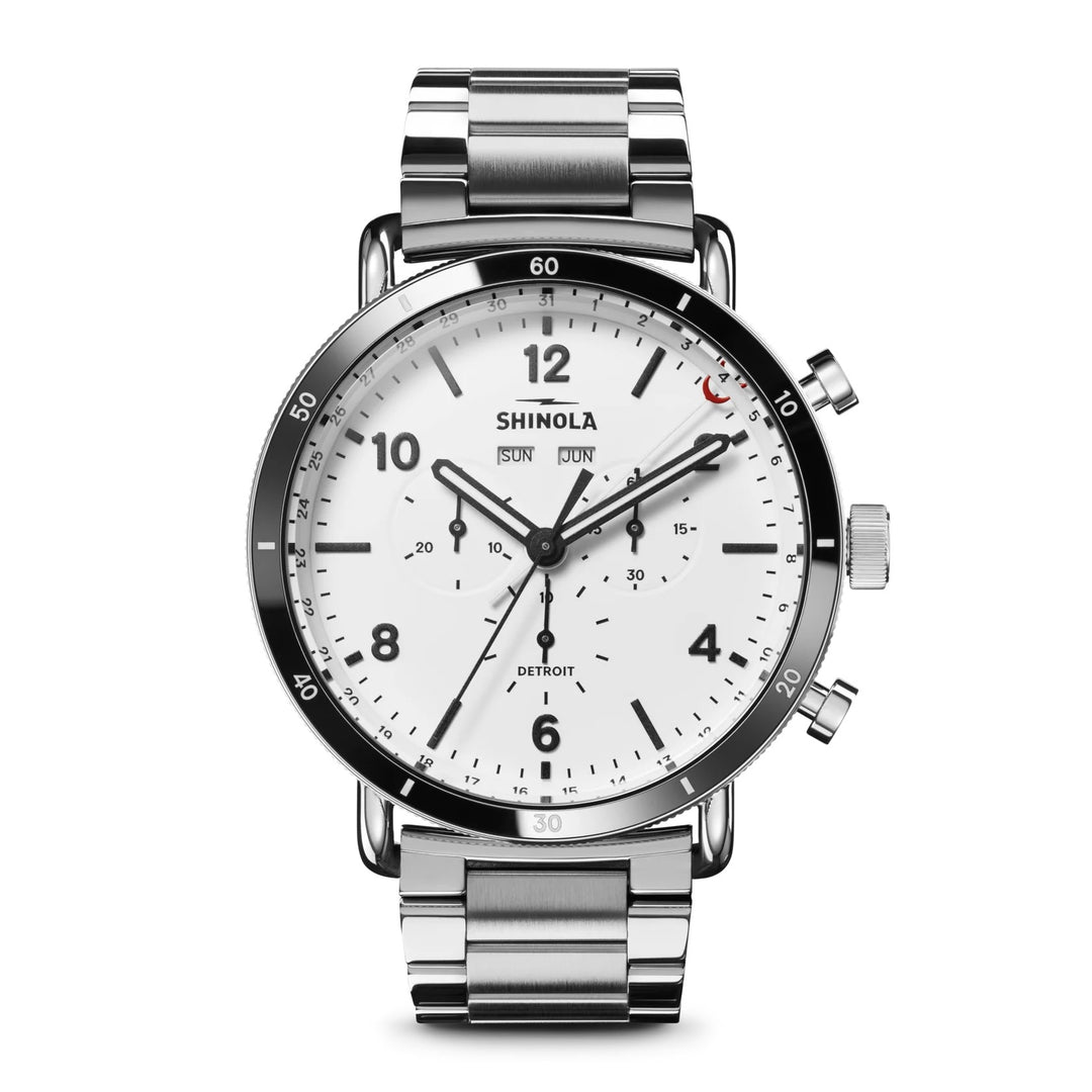 Men's SHINOLA, Canfield Argonite 5040.F Quartz White 50m