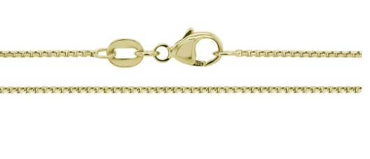 14ky Venetian 1mm Box Chain