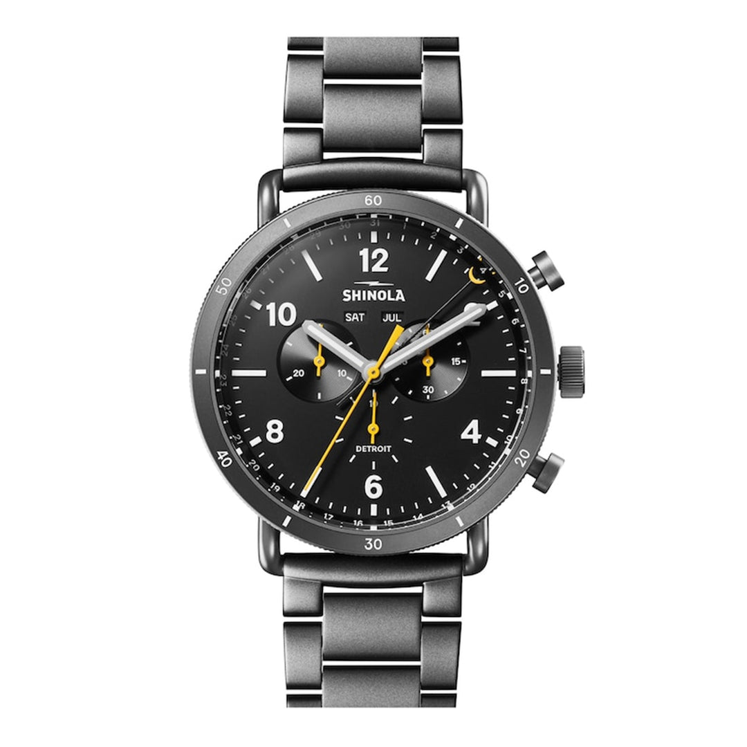 Men's SHINOLA, Canfield Argonite 5040.F Quartz Black 50m